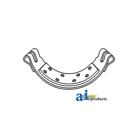 A & I Products Band, Brake 9" x3" x1.7" A-70277379